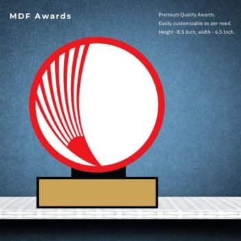 MDF Awards 01 Premium Customizable Trophy