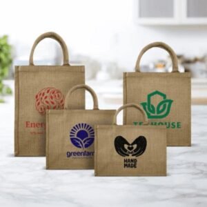Medium Jute Shopping Bag 4 Inch