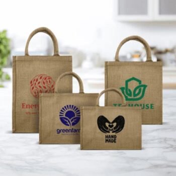 Medium Jute Shopping Bag 4 Inch