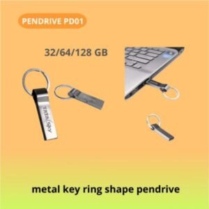 Metal Key Ring Shape Pen Drive 32GB