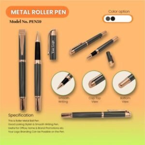 Metal Roller Pen – Custom Logo Corporate Gift