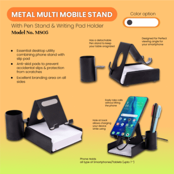 Metal Multi Mobile Holder – Organize &...
