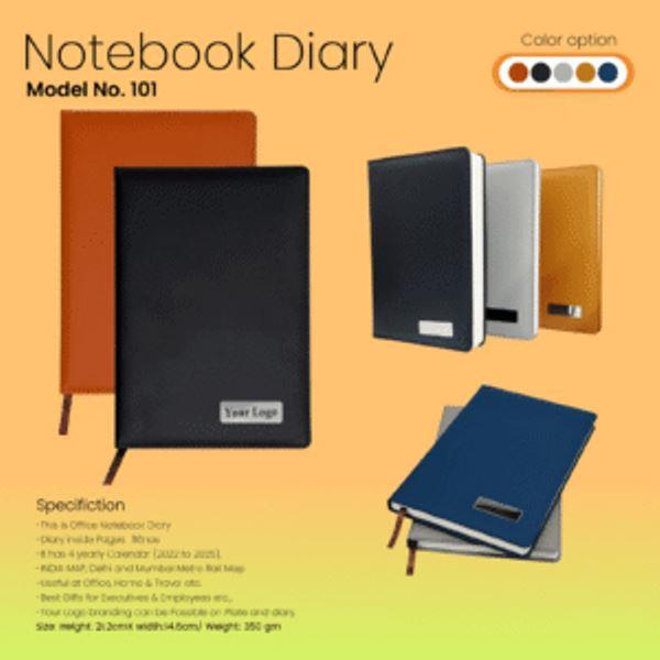 Notebook Diary-PU Leather Hard Cover -Custom Logo