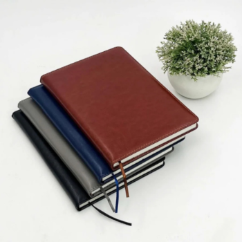 Notebook Diary-PU Leather Hard Cover -Custom Logo...