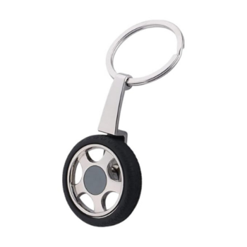 OS207 Tyre Wheel Shape Metal Keychain...