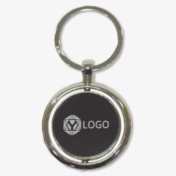 Premium Round Metal Keychain OS214