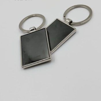 Premium Rectangular Metal Keychain OS215