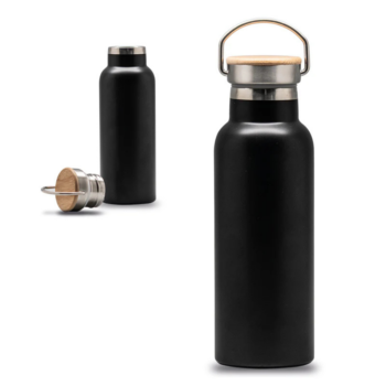 OS460 Eco-Friendly Stainless Steel Bottle with Bamboo...