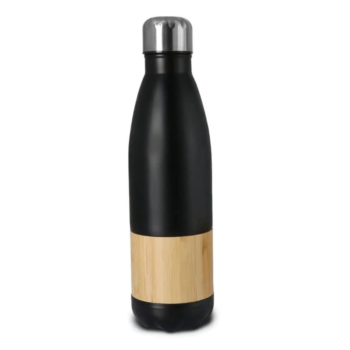 OS468 Bamboo Finish Vacuum Insulated Bottle...