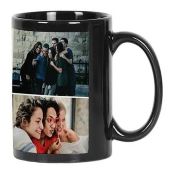 OS478 Premium Black Ceramic Coffee Mug