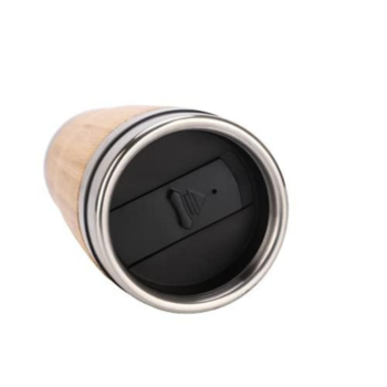 OS489 Premium Bamboo Finish Travel Mug...