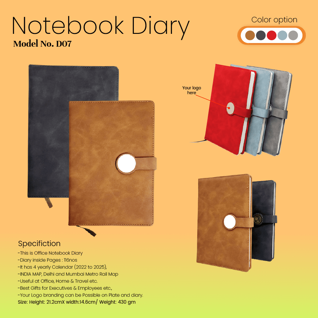 A5 Round Diary