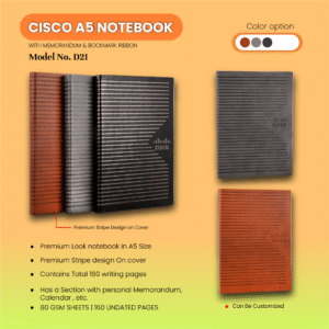 A5 Cisco Notebook – Premium Corporate Gifting Solution