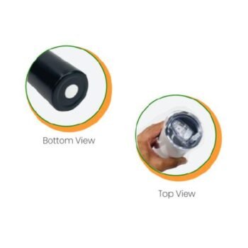 Personalized Steel Vacuum Tumbler With Straw – 650ml