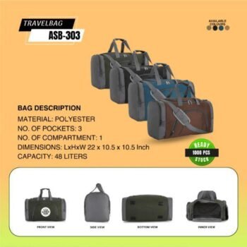 Polyester Travel Bag – Durable Functional &...