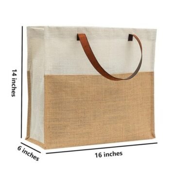 Premium Quality Jute Bag 14 Inch – Eco-Friendly & Durable Hand Bag
