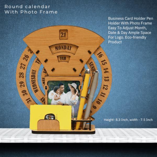 Round Shape Desk Organizer