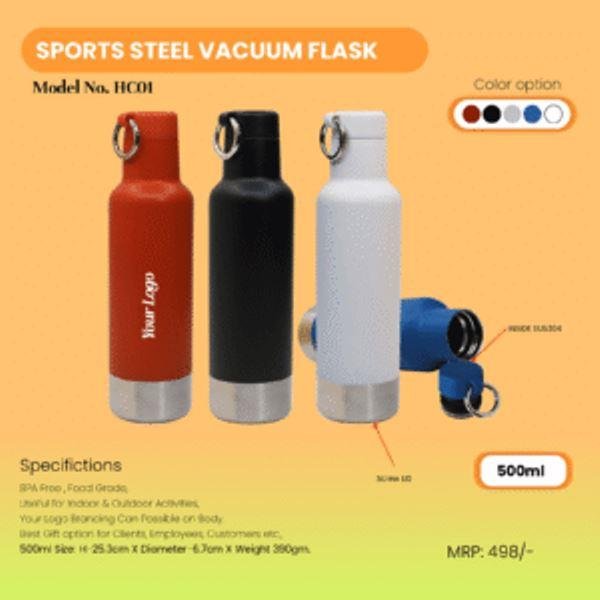 Sport Steel Vacuum Flask
