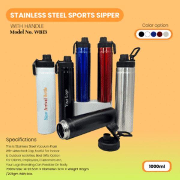 Stainless Steel Sport Sipper Bottle 700ML