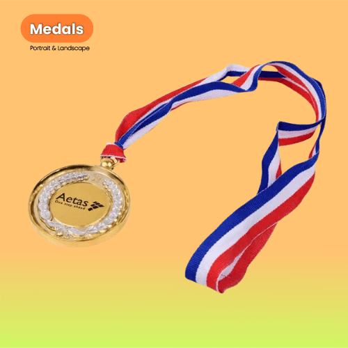 Customized Medals, Shape: Round