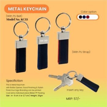 Steel Statements Custom Metal Keychains