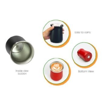 Steel Vacuum Tumbler Cum Table Glass