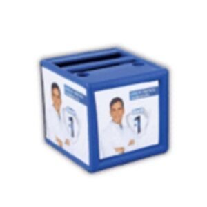 Table Clock with Pad Mobile Pen Holder – Elegant & Functional Desk Accessory