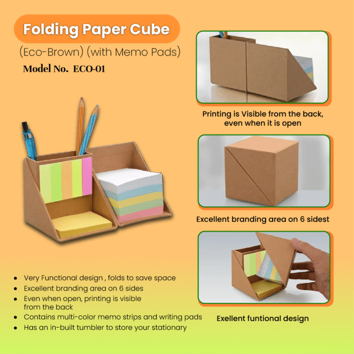 Paper Cube Sticky Notes