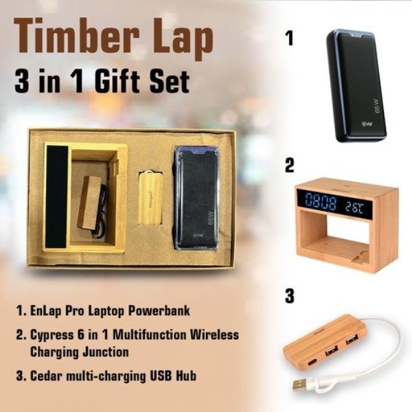 Timber Lap 3 in 1 Gift Set