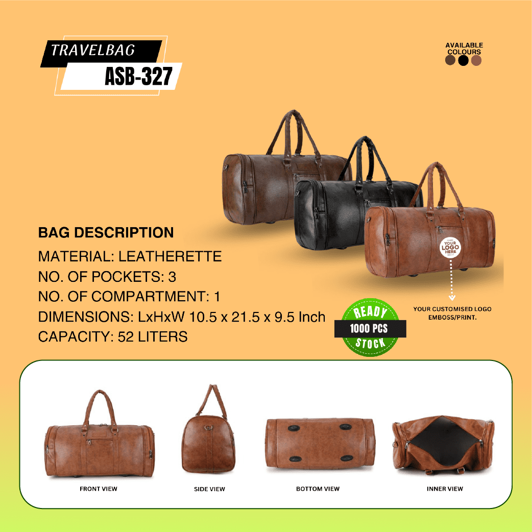 Personalize Your Journey: Custom Logo Corporate Travelling Bag