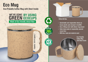 Eco Friendly Bamboo Coffee Mug – Sustainable...