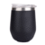 300ml Black Matte Finished Stainless Steel Mug With Lid