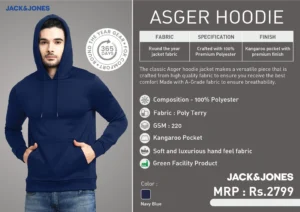 Asger Hoodie By Jack Jones