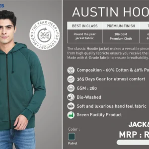 Austin Hoodie By Jack Jones – Comfortable & Stylish Men’s Hoodie