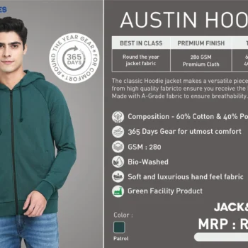 Austin Hoodie By Jack Jones – Comfortable & Stylish Men’s Hoodie