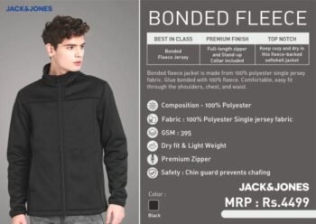 Bonded Fleece By Jack Jones – Warm, Comfortable & Stylish Outerwear