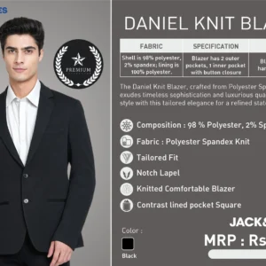 Daniel Knit Blazer By Jack Jones – Modern Men’s Formal & Casual Blazer