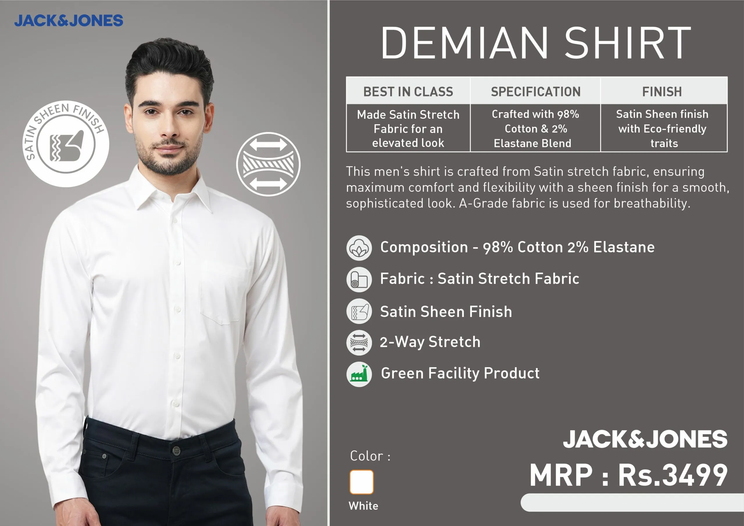 DEMIAN SHIRT JACK AND JONES