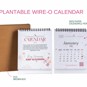 Plantable Wire O Calendar – Eco-Friendly Desk...