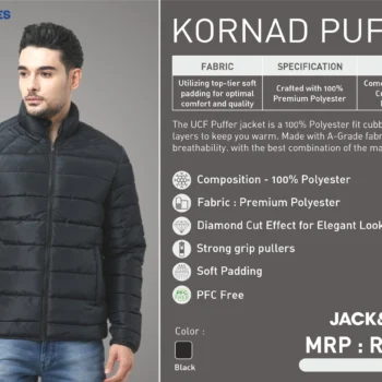 Kornad Puffer By Jack Jones – Warm, Stylish Men’s Puffer Jacket