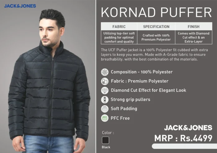 Kornad Puffer By Jack Jones