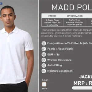 Madd Polo By Jack Jones – Stylish & Comfortable Men’s Polo Shirt