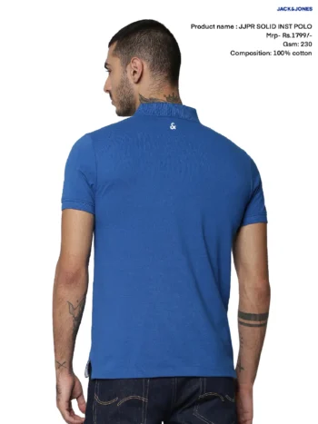 Plain Polo By Jack Jones – Classic & Versatile Men’s Polo Shirt