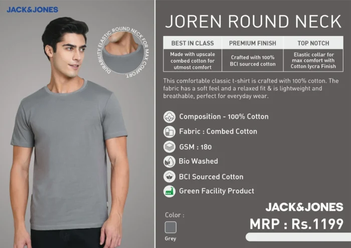 Jack Jones Round Neck T-Shirt