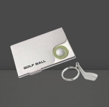 2-In-1 Golf Set – Keychain & Card...