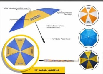 23″ Kargil Umbrella – Heavy-Duty Straight Umbrella...