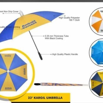 23″ Kargil Umbrella – Heavy-Duty Straight Umbrella...
