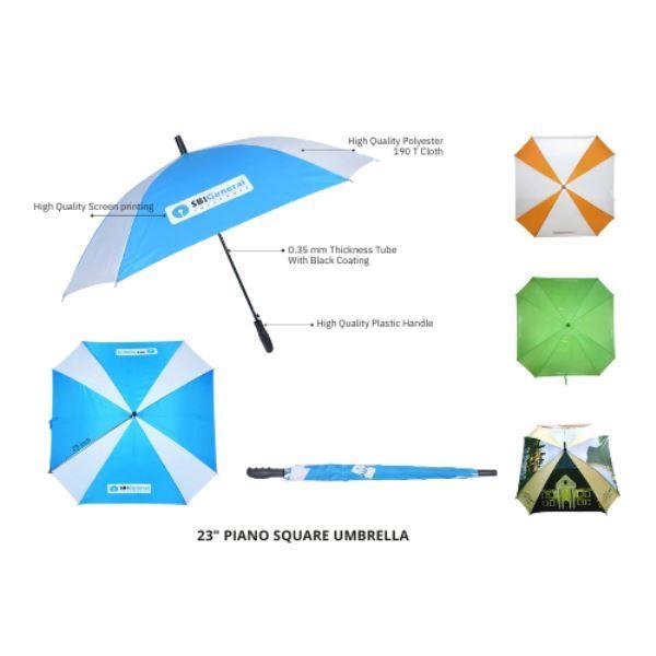 23 Piano Square Umbrella