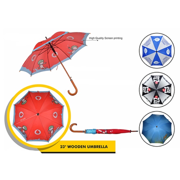 23 Wooden Umbrella