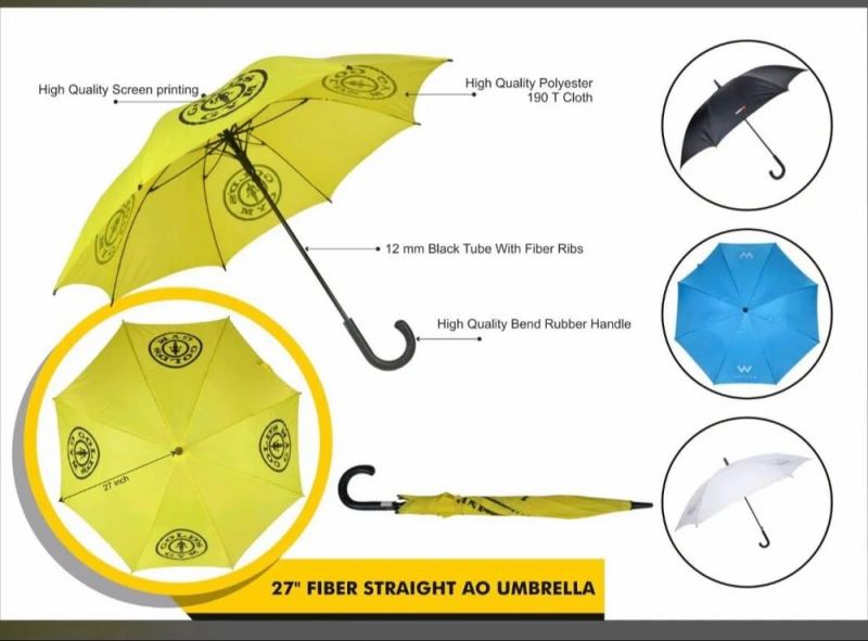 27 Fiber Straight AO Umbrella